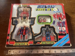 King Dam Three in One Die-Cast Robot Diaclone Diabattles Vintage Action Figure - Picture 1 of 24