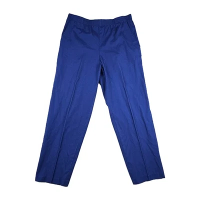 Jantzen Classics Women’s Pants Size 12 Blue Elastic Waist Vintage USA Made - Image 1 of 4