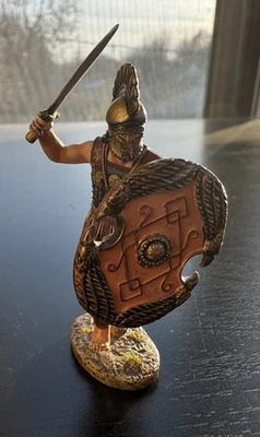 Thomas Gunn  Ancient Greeks XE005C CHARGING CYPRIOT MARINE (LEOPARD SHIELD) - Image 1 of 4