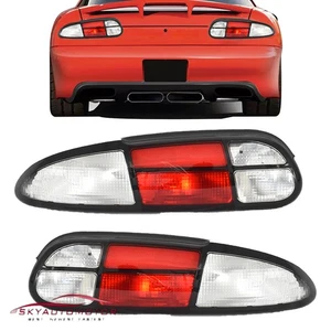 For Chevrolet Camaro 1993-2002 Tail Lights Lamps Assembly Pair Left & Right Red - Picture 1 of 14