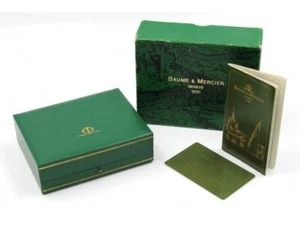 Baume & Mercier Vintage RARA + Garanzia E Libretto Originale Watch Box Vintage - Picture 1 of 5