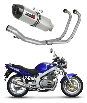 GS 500F 2004 - 2014 Sistema de escape Silenciador HP1 DOMINATOR Foto 1 de 4