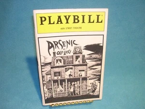 Playbill: Arsenic and Old Lace, 46th Street Theatre September 1986 Vol.86 Ed. 9 - Picture 1 of 3