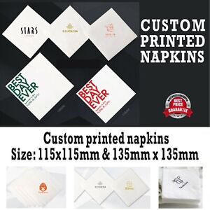 Custom Printed Napkins Special Deal