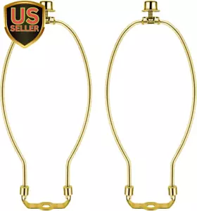 2 Pcs 10Inch Lamp Shade Harp Holders Detachable Lamp Shade Bracket Heavy Duty... - Picture 1 of 1