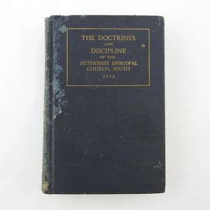 Vintage Doctrines Discipline of the Methodist Episcopal Church 1930 Hardback - Imagen 1 de 6