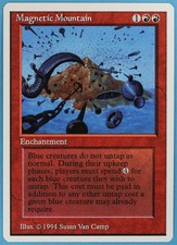 Magnetic Mountain Summer Magic Edgar NM Red Rare MTG CARD (ID# 28898) ABUGames