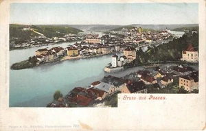 Lote 26 saludos desde Passau Passavia alemania Pasov - Imagen 1 de 2