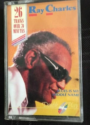 RAY CHARLES - BLUES IN MY MIDDLE NAME CASSETTE - Image 1 of 4