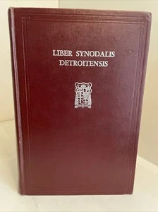 Synodus Detroitensis Octava, 1944, DETROIT MICHIGAN SYNOD CATHOLIC CHURCH - Picture 1 of 15