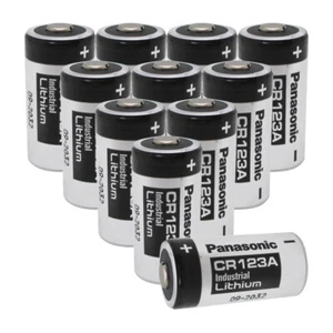 12 x Brand New Panasonic CR123A CR123 CR 123 Lithium 3V Batteries EXP 12/2028 - Picture 1 of 4