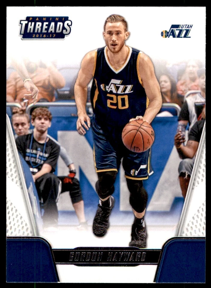 2016-17 Panini Threads Gordon Hayward Utah Jazz #15 - Image 1 of 2