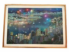 Alexander Chen Hong Kong Limited Edition Signed Cityscape Serigraph