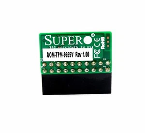 Supermicro AOM-TPM-9655V Moduł dodatkowy Sprzęt zabezpieczający Urządzenie chipowe - Zdjęcie 1 z 7