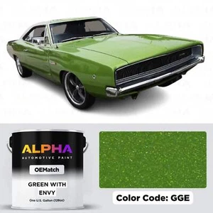 CHRYSLER USA GREEN WITH ENVY P. GGE | OEMatch Basecoat - Picture 1 of 6