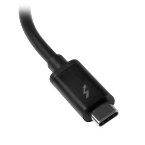 StarTech Thunderbolt 3 to Thunderbolt Adapter Male/Female Black - Imagen 1 de 5