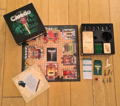 Rare Cluedo 50th Anniversary Edition 1999 Boardgame Incomplete See Description  - Image 1 of 4