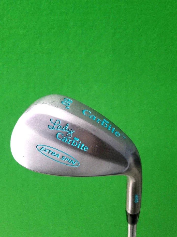 NUEVA cuña Lady Carbite 60/8 Extra Spin Lob. Cuña de eje de acero Apollo Flex derecha 34" Foto 1 de 4