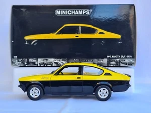 Opel Kadett C GT/E 1976 Giallo/Nero Minichamps 1:18 - Foto 1 di 8