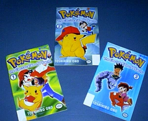 POKEMON El cuento eléctrico de PIKACHU 1, 2 y 3 Series Viz Comics Book 1998 Set - Imagen 1 de 8