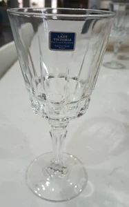 4 NEUE Chantelle LADY VICTORIA Weingläser, Cristal D'Arques-Durand 6 7/8" L@@K! - Bild 1 von 7