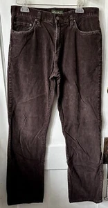 Eddie Bauer Men's Brown Corduroy Pants 34/34 - Picture 1 of 4