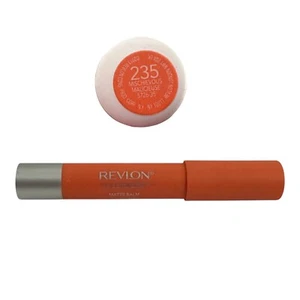 Revlon ColorBurst Matte Lip Balm 235 Mischievous Shea Mango Coconut Butter RARE - Picture 1 of 9