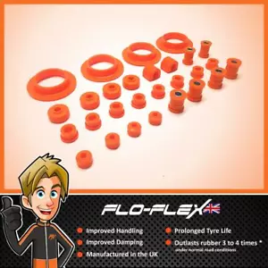 Bustos de suspensión y chasis delanteros Triumph TR6 en poliuretano - FloFlex - Imagen 1 de 4