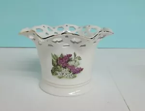 Vintage Formalities By Baum Bros. Lilac Collection Planter / Basket - Picture 1 of 10