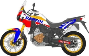 Decals forTamiya 1/6 Honda CRF1000L Repsol color #93 decal from Japanese - Picture 1 of 3