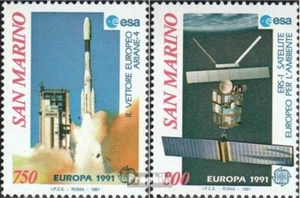 San Marino 1465-1466 mint/MNH 1991 European World Space - Picture 1 of 1