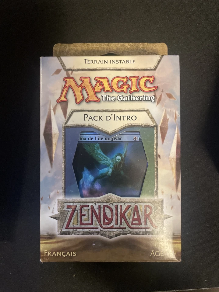 Magic The Gathering Zendikar Intro TERRAIN INSTABLE (FRENCH Unstable Terrain) - Image 1 of 2