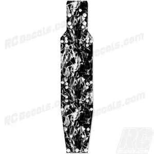 ProLine Pro 2 - Thick Chassis Protector Graphics - Flames Grey - Picture 1 of 1