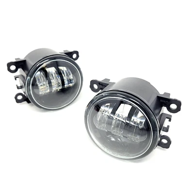 Luz antiniebla delantera LED incorporada para cables Ford Lincoln Jaguar 2001-2016 blanco-ámbar Foto 1 de 4