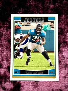 Fred Taylor 2006 Topps #246 MINT Jax Jags Legends Jersey Florida Gators Etiene - Bild 1 von 2