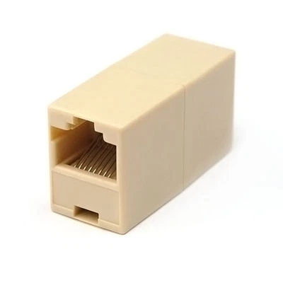 RJ45 Ethernet Cable Joiner Connector Cat5e Cat6 LAN Adapter Coupler Extender Lot - Image 1 of 4