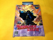 Neo Geo SNK  MAGICIAN LORD CARTON VERSION   Neogeo  AES  RARE!.