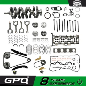 For Hyundai Kia G4KJ 2.4L Engine Rebuild Overhaul Kit Crankshaft Gasket Set VVT - Picture 1 of 10