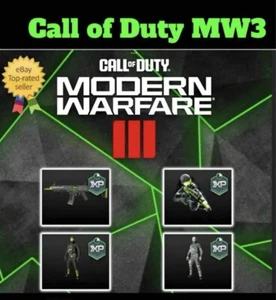 Call of Duty Modern Warfare 3 Monster Energy Full Set of 12 Codes Skin COD MW3
