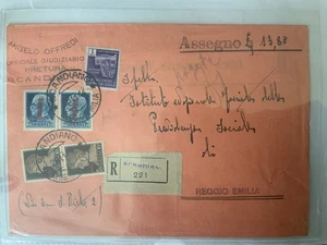 storia postale regno rsi fascetto tiratura roma - Imagen 1 de 2