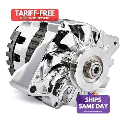 Proform 66430.16C, One Fits Gm Cs130 160 Amp Alter- Nator Chrome Finish Performa - Image 1 of 4