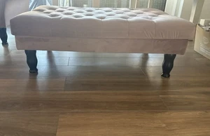 Dreiteilige Chesterfieldsitzgruppe Wohnzimmer SeidenGlanz Top Zustand - Bild 1 von 6