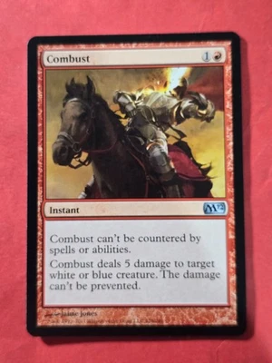 2011 Magic The Gathering Magic 2012 #128 Combust, UC, NF, cd1 - Image 1 of 3