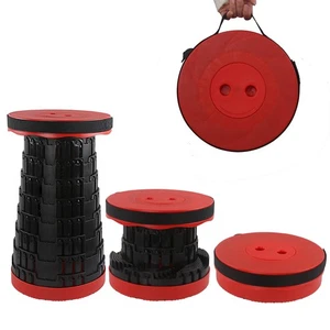 Tragbarer Klappstuhl Klapphocker Verstellbarer Höhenverstellbar Hocker Camping - Bild 1 von 18