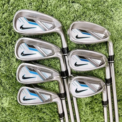 Used NIKE SLINGSHOT  Irons #5-PW/AW/SW UNI Flex UST mamiya PROFORCE - Image 1 of 4