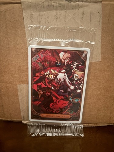 Hazbin Hotel Trading Cards It's A Deal Human Alastor Promo Card