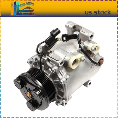AC Compressor For 02-05 Mitsubishi Lancer Eclipse 2.4L 2.0L 00-03 Galant 2.4L - Image 1 of 4