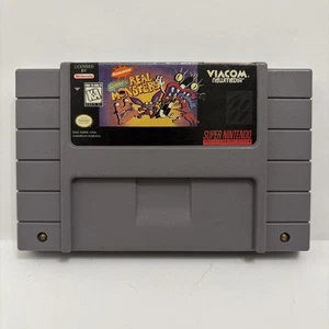 Aaahh!!! Real Monsters - SNES Cartridge - Authentic -Tested & WORKS Nickelodeon! - Picture 1 of 5