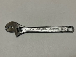 Vintage Diamond 10 Inch 250mm Adjustable Wrench (Good Condition) - Picture 1 of 2