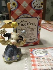 Mary's Moo Moos Enesco May All Moos Dreams Come True Special Limited Ed. Cow Fig - Picture 1 of 6